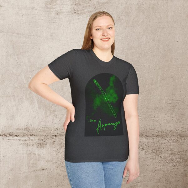 I'm an Asparagus Funny Graphic Unisex Softstyle T-Shirt - Image 18