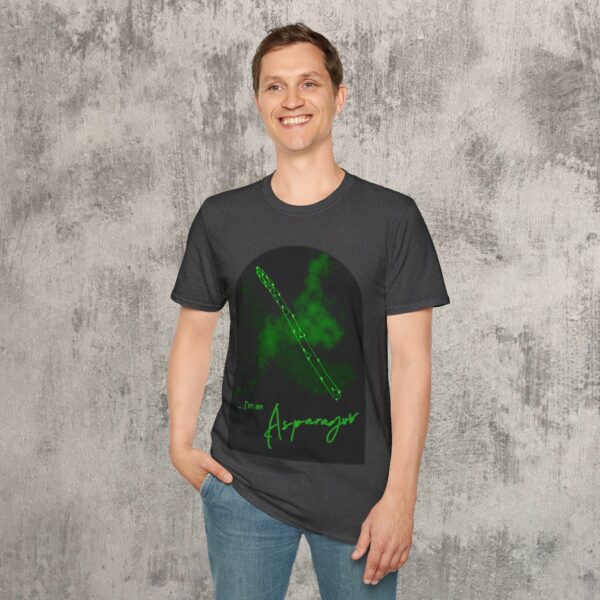 I'm an Asparagus Funny Graphic Unisex Softstyle T-Shirt - Image 17