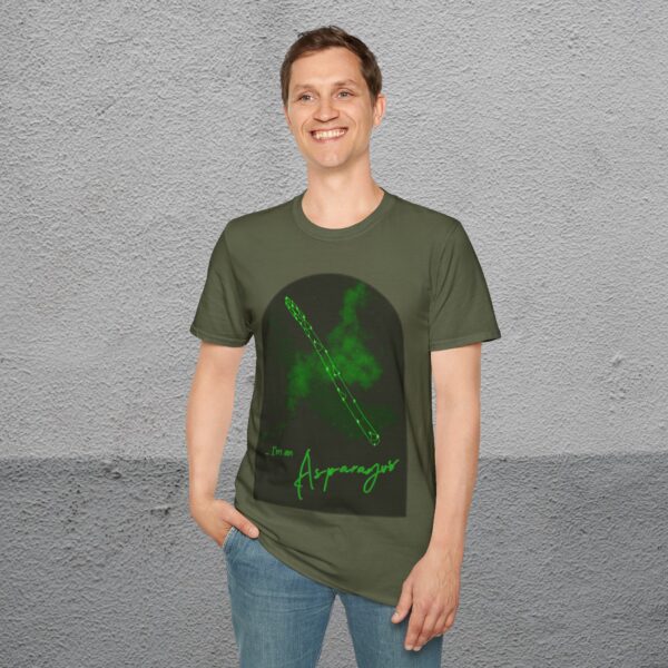 I'm an Asparagus Funny Graphic Unisex Softstyle T-Shirt - Image 12