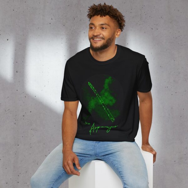 I'm an Asparagus Funny Graphic Unisex Softstyle T-Shirt - Image 6