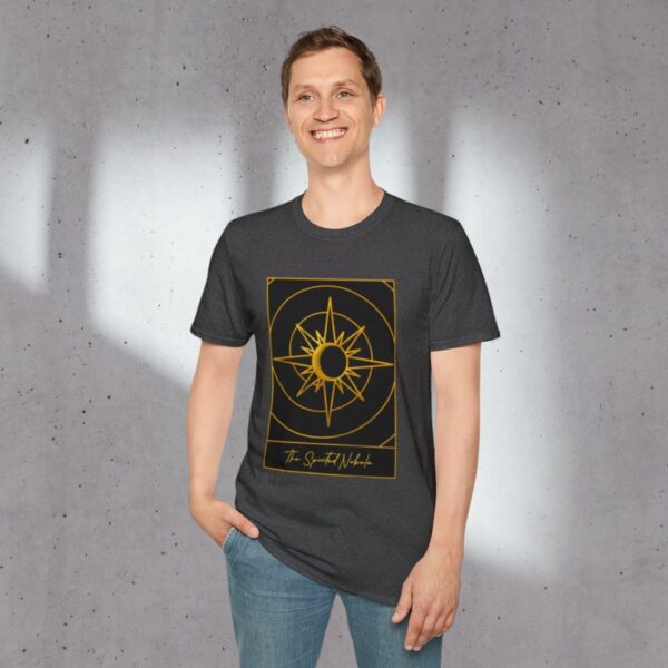 The Spirited Nebula Tarot Card Logo Unisex Softstyle T-Shirt - Image 14