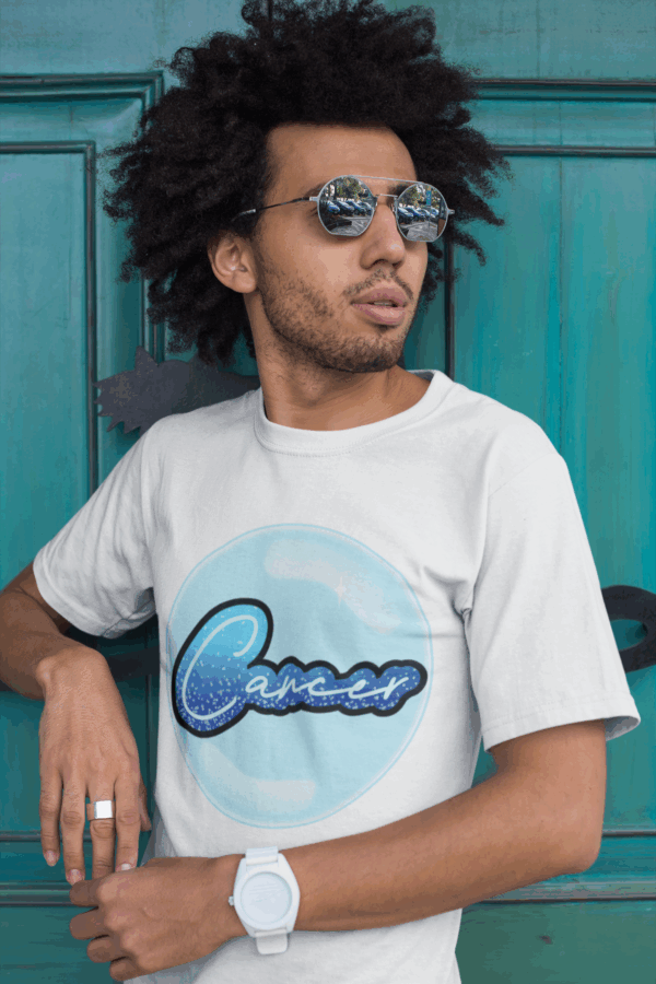 Bubble Cancer Water Sign Unisex Softstyle T-Shirt