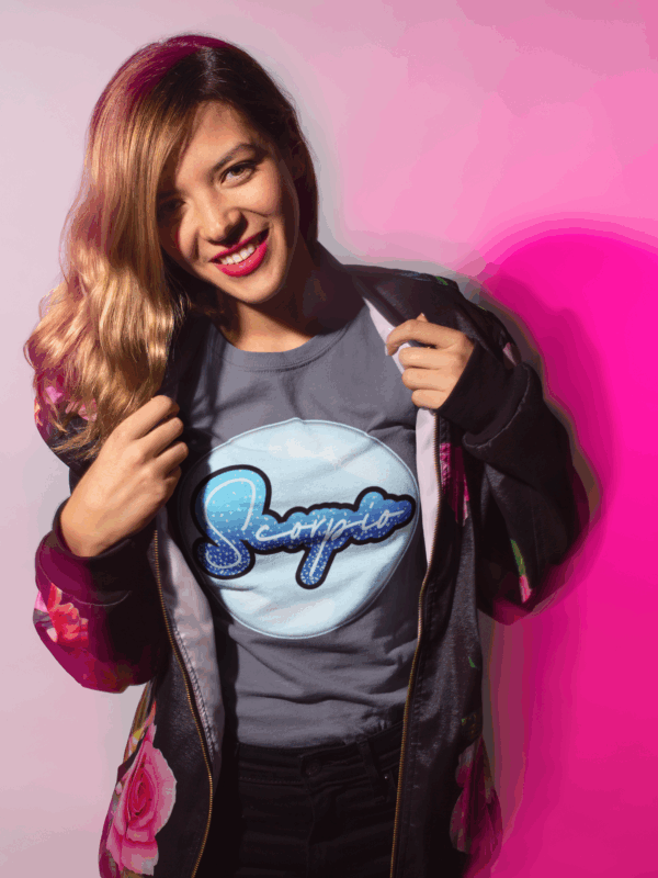 Bubble Scorpio Water Sign Unisex Softstyle T-Shirt