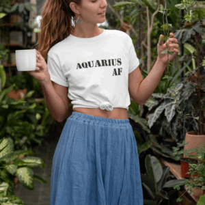 Funny Aquarius AF Unisex Softstyle T-Shirt