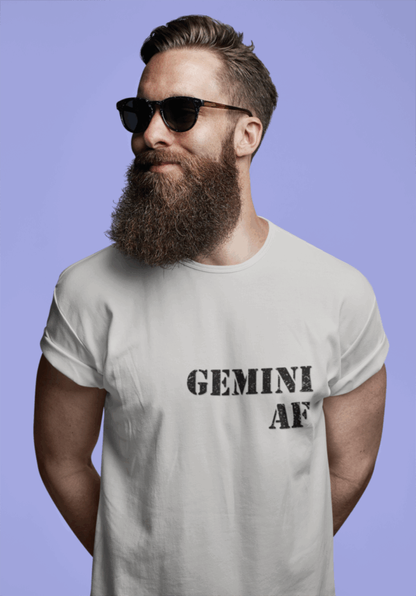 Funny Gemini AF Unisex Softstyle T-Shirt