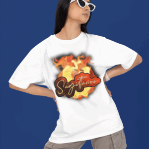 Bubble Sagittarius Fire Sign Unisex Softstyle T-Shirt