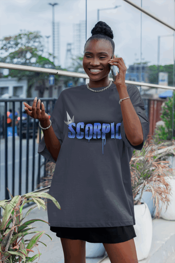 Scorpio Cold as Ice Unisex Softstyle T-Shirt - Image 3
