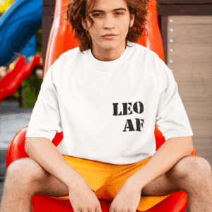 Funny Leo AF Unisex Softstyle T-Shirt