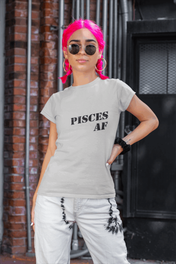 Funny Pisces AF Unisex Softstyle T-Shirt