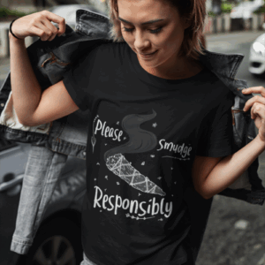 Please Smudge Responsibly Unisex Softstyle T-Shirt
