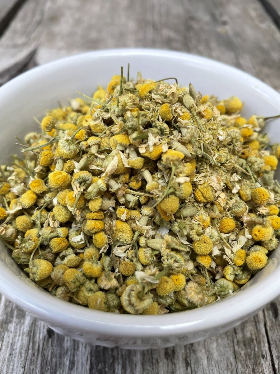 Dried Chamomile Flowers, 1/4 oz - Image 2