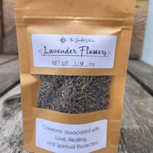 Dried Lavender Flowers, 1/4 oz